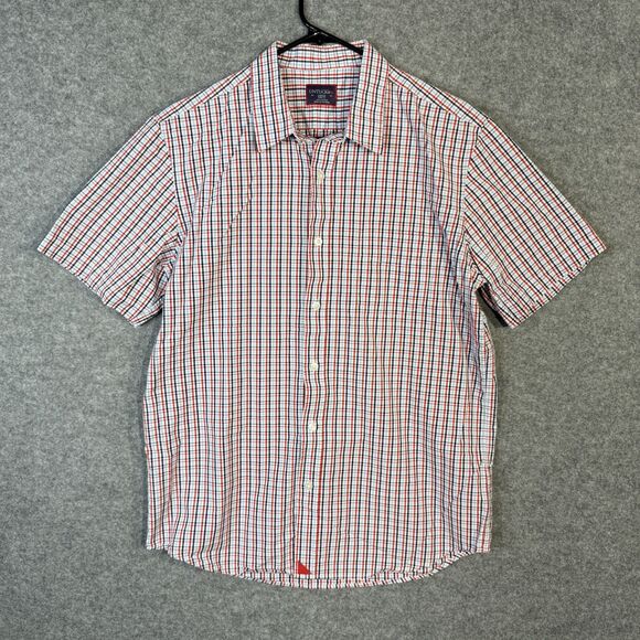 UNTUCKit Mens Cotton Plain Button Down Long Sleeve Shirt Size L Slim Fit - Picture 1 of 8